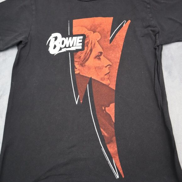 Tultex Shirt Mens Black Short Sleeve Crew Neck Graphic Print Pullover Tee - Picture 9 of 15